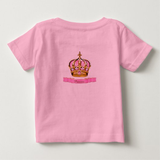 Prinses Baby Meisje (Achterkant)