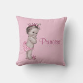  prinses Baby roze Kussen (Voorkant)