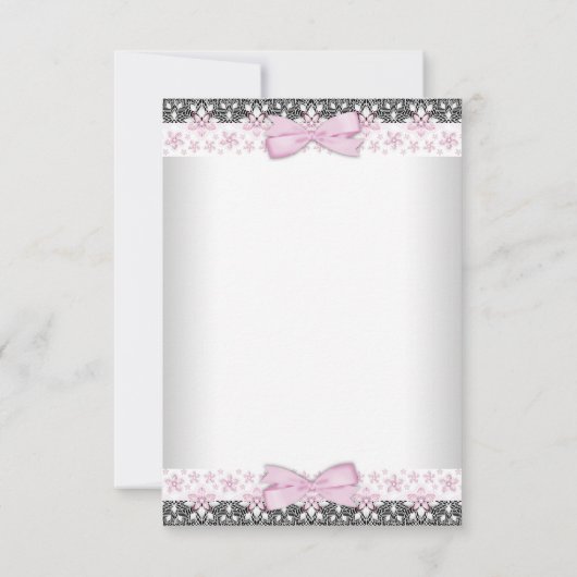  prinses Baby shower bedankt (Achterkant)