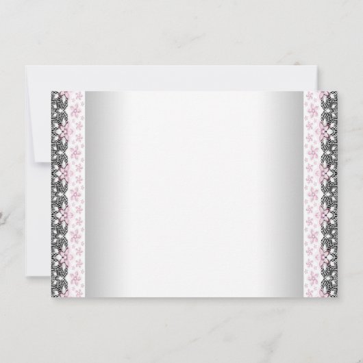  prinses Baby shower bedankt (Achterkant)