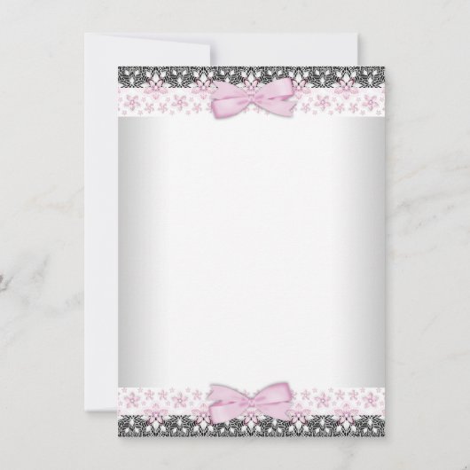  prinses Baby shower bedankt (Achterkant)