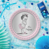  Prinses Baby shower Papieren Bordje (Feest)