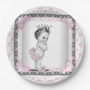  Prinses Baby shower Papieren Bordje