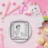 Prinses Baby shower Papieren Bordje (Feest)