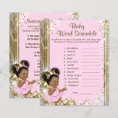 Prinses Baby Shower Spelletjes (Voorkant / Achterkant)