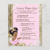 Prinses Baby Shower Spelletjes (Achterkant)