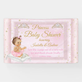 Prinses Baby Shower Tiara Roze Spandoek