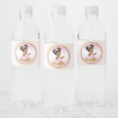 Prinses Baby Shower Waterfles Labels Etiket (Flessen)