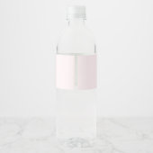 Prinses Baby Shower Waterfles Labels Etiket (Achterkant)