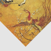 “Prinses Badoura” door Edmund Dulac Tissuepapier (Detail)