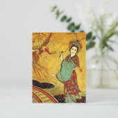 “Prinses Badoura” van Edmund Dulac Briefkaart (Staand voorkant)