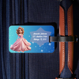 Prinses Bagagesticker Bagagelabel