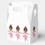 Prinses Ballerina Favor Box Bedankdoosjes (Geopend)