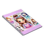 Prinses Ballet Dromen Notitieboek (Rechterzijde)