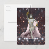 Prinses Banu, kosmische buikdanseres Briefkaart (Voorkant / Achterkant)