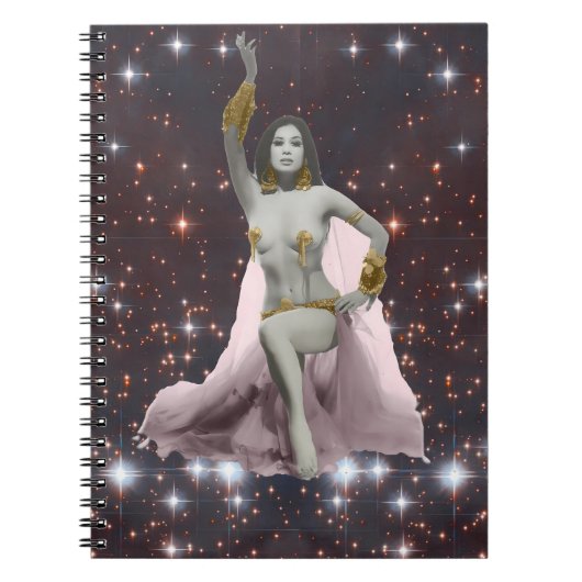 Prinses Banu, kosmische buikdanseres Notitieboek (Voorkant)