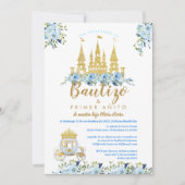 Prinses Baptism nodigen Bautizo uitnodigingen uit (Voorkant)