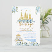 Prinses Baptism nodigen Bautizo uitnodigingen uit (Staand voorkant)