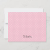 Prinses Bedankkaartjes (Rood haar / Bruinharig) Bedankkaart (Achterkant)