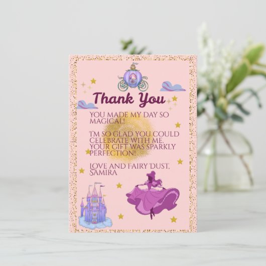 Prinses bedankt (Staand voorkant)