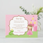 Prinses bedankt jullie kaarten (Kikkerprins Castle (Staand voorkant)