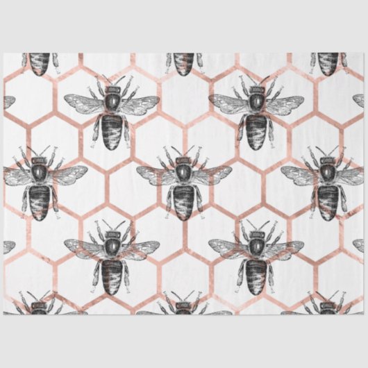 Prinses Bee serie ontwerp 36 Tissuepapier (Voorkant)