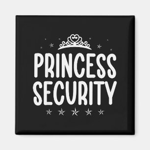 Prinses Beveiliging Halloween Kostuum Papa Mannen Magneet