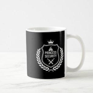 Prinses beveiliging verjaardag vader broer kasteel koffiemok
