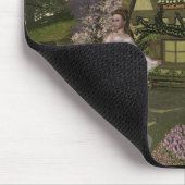 Prinses bij de Cottage Mousepad Muismat (Hoek)