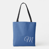 Prinses Blauw Tote Bag (Achterkant)