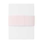  prinses Blush Pink Gold Baby Girl Birthday Uitnodigingen Wikkel (Achterkant Voorbeeld)