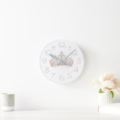 Prinses Blush Roze Klok (Huis)