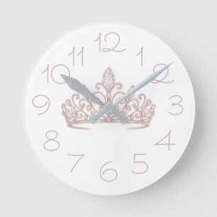 Prinses Blush Roze Klok