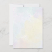 Prinses Bohemian Verjaardagsfeest Kaart (Achterkant)