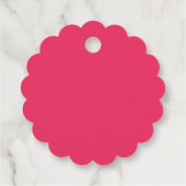 PRINSES BOUNCY BOUNCE HUIS Verjaardagsfeest Bedankjes Labels (Achterkant)