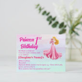 Prinses Briefkaart (Staand voorkant)