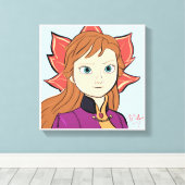 Prinses Canvas Muur Kunst (Insitu (Houten vloer))