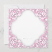 Prinses Carriage Foto Verjaardagsfeest Kaart (Achterkant)