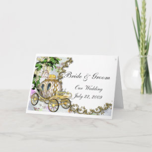 Prinses Carriage Uitnodiging