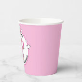 Prinses Cartoon 1e Verjaardag Etnisch Meisje Papieren Bekers (Links)