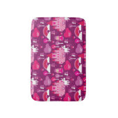 prinses castle en unicorn regenboog badmat (Voorkant Verticaal)