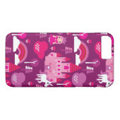 prinses castle en unicorn regenboog Case-Mate iPhone case (Achterkant (Horizontaal))