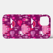 prinses castle en unicorn regenboog Case-Mate iPhone case (Achterkant (horizontaal))