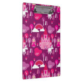 prinses castle en unicorn regenboog klembord (Rechts)