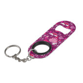 prinses castle en unicorn regenboog mini flessenopener (Voorkant Gekanteld)