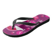 prinses castle en unicorn regenboog teenslippers (Schuin)