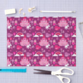 prinses castle en unicorn regenboog tissuepapier (Craft)