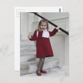 Prinses Charlotte Briefkaart (Voorkant / Achterkant)