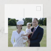 Prinses Charlotte christening juli 2015 gestileerd Briefkaart (Voorkant / Achterkant)