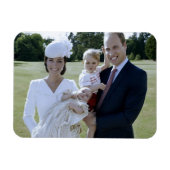 Prinses Charlotte christening juli 2015 gestileerd Magneet (Horizontaal)